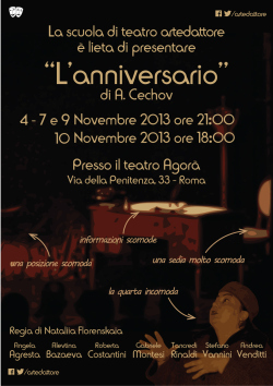 L'Anniversario - locandina